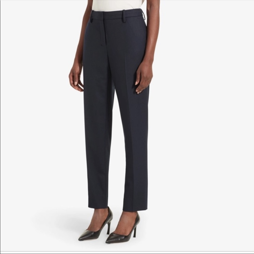 MMLafleur Mejia Pant Sharkskin Navy